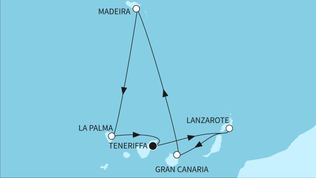 Kanaren mit Madeira