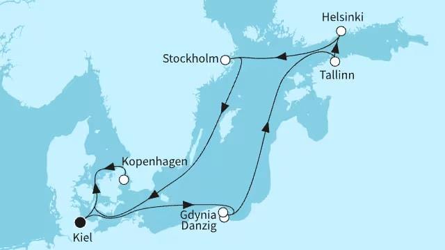 Zeitlose Ostsee, hyggeliges Kopenhagen