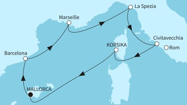 Kultur und Natur am Mittelmeer