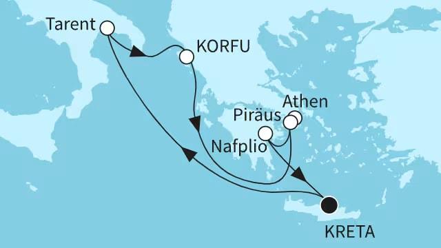 Vielfalt des östlichen Mittelmeers