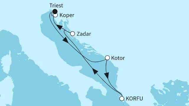 Sehnsuchtsziele an der Adria