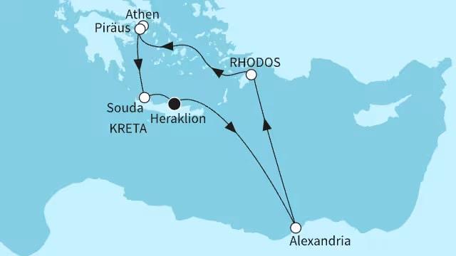 Kulturschätze Ägyptens und Griechenlands