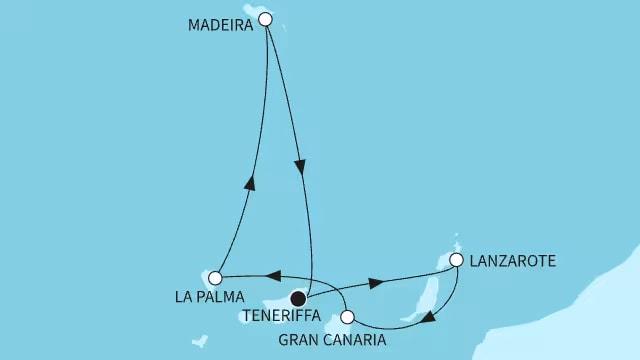 Kanaren mit Madeira