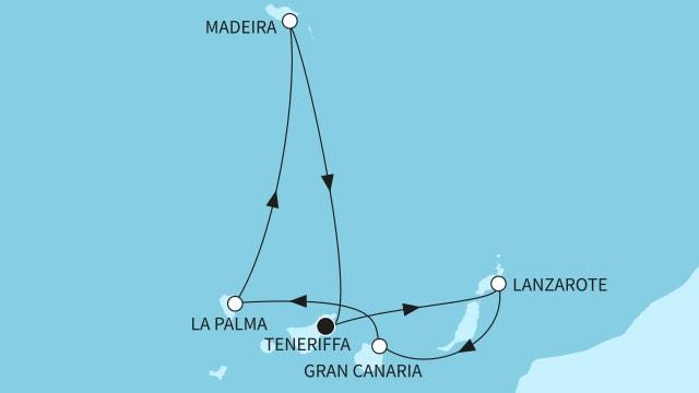 Kanaren mit Madeira