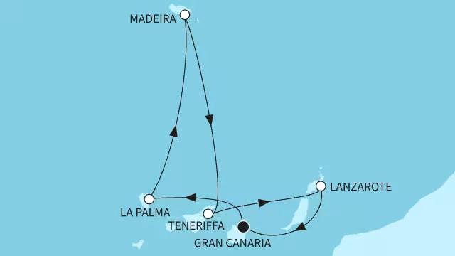 Kanaren mit Madeira