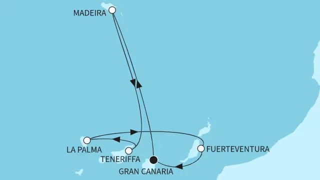 Kanaren mit Madeira