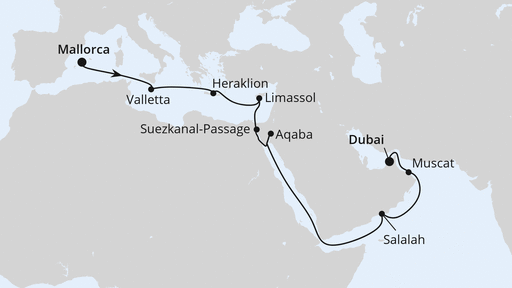 Von Mallorca nach Dubai 2