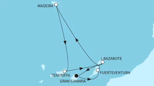Kanaren mit Madeira
