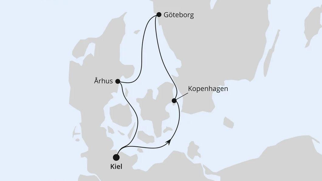 Kurzreise Schweden & Dänemark ab Kiel