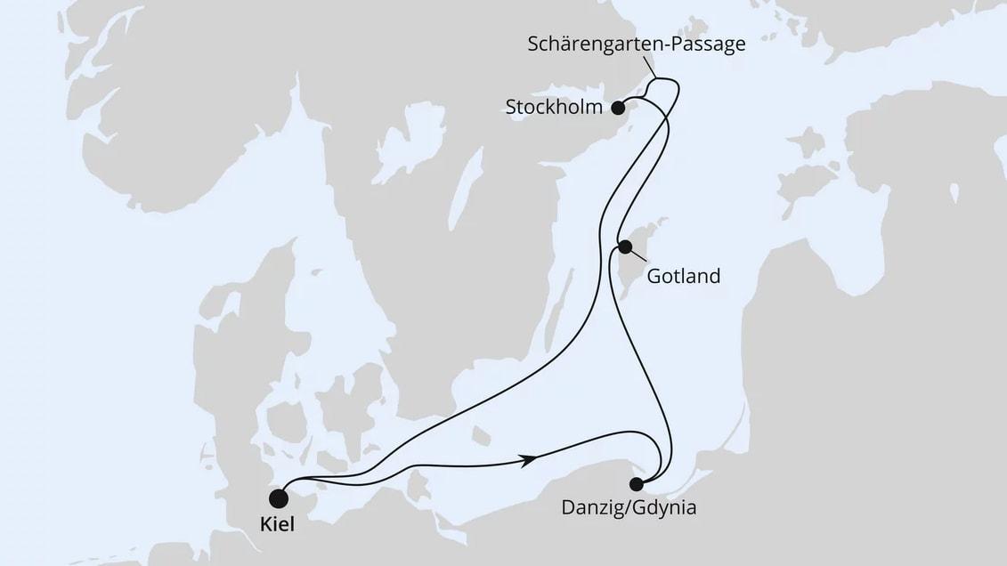 Weihnachtsmärkte in Schweden & Danzig ab Kiel