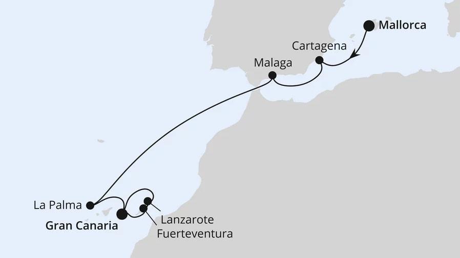 Andalusien & Kanaren ab Mallorca 2