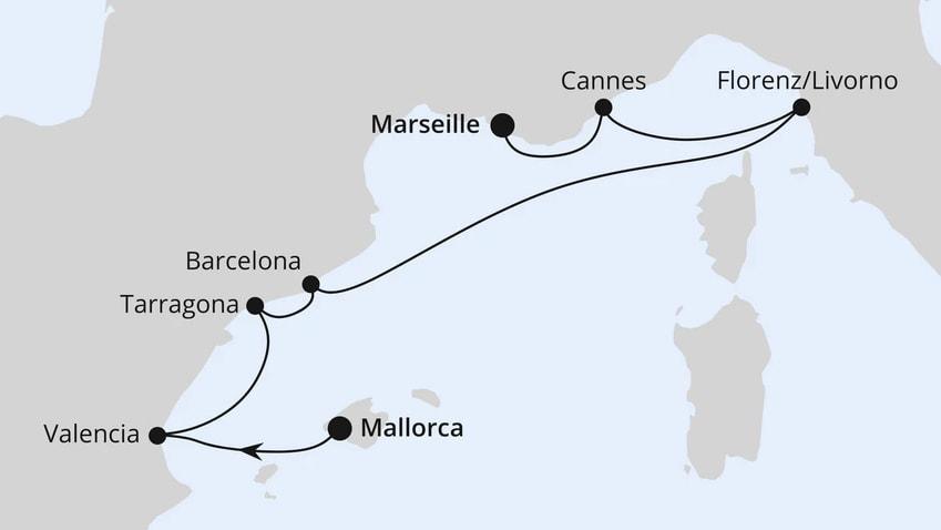 Perlen am Mittelmeer ab Mallorca 2