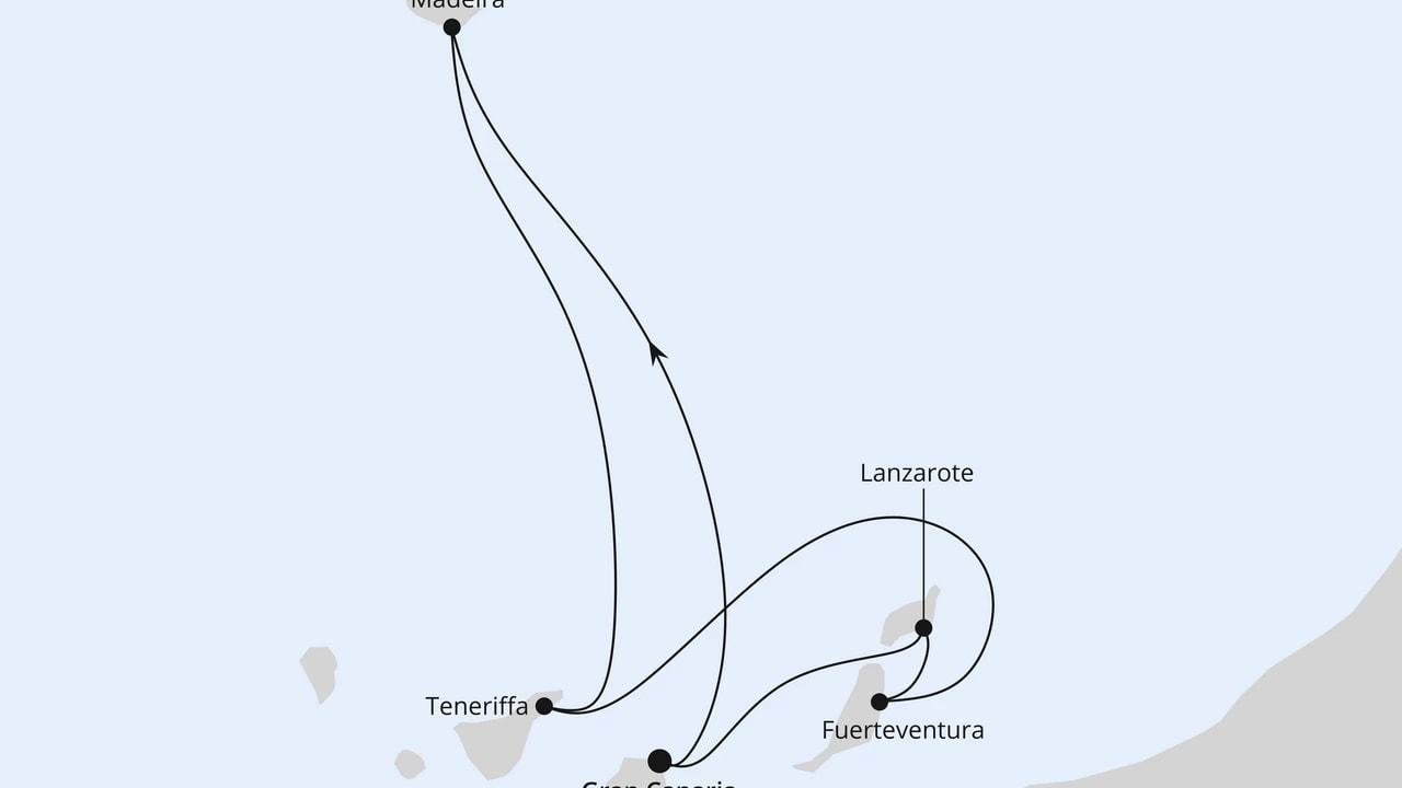 Kanaren & Madeira ab Gran Canaria