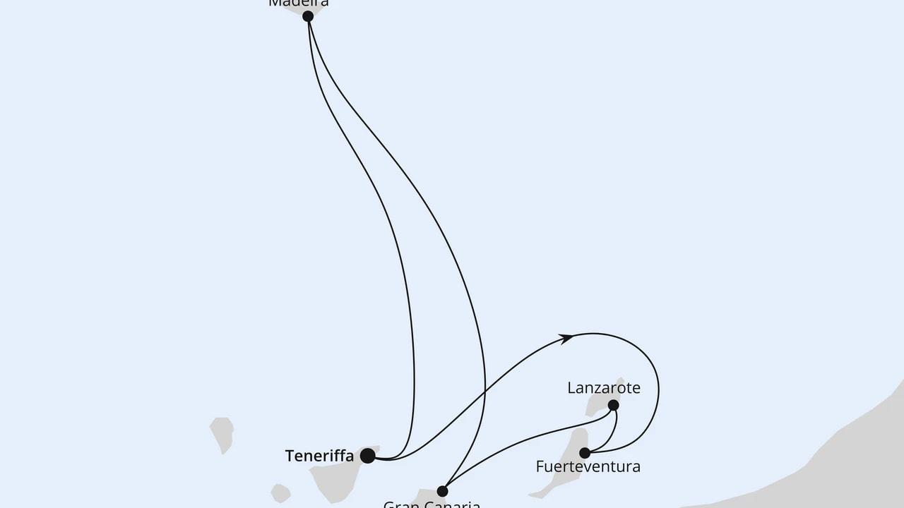 Kanaren & Madeira ab Teneriffa