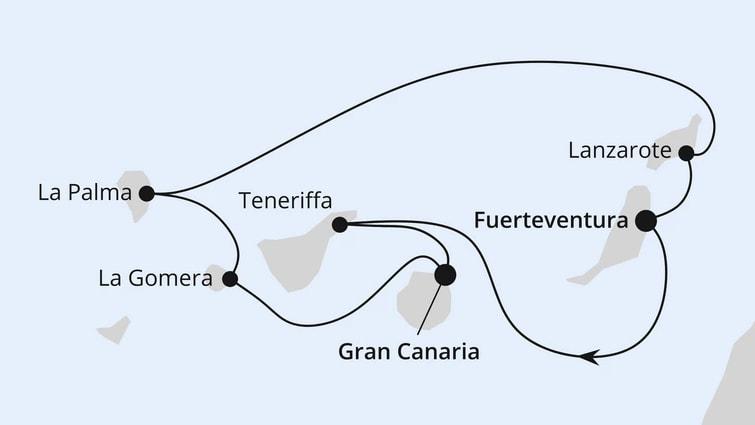 Kanarische Inselwelt ab Fuerteventura
