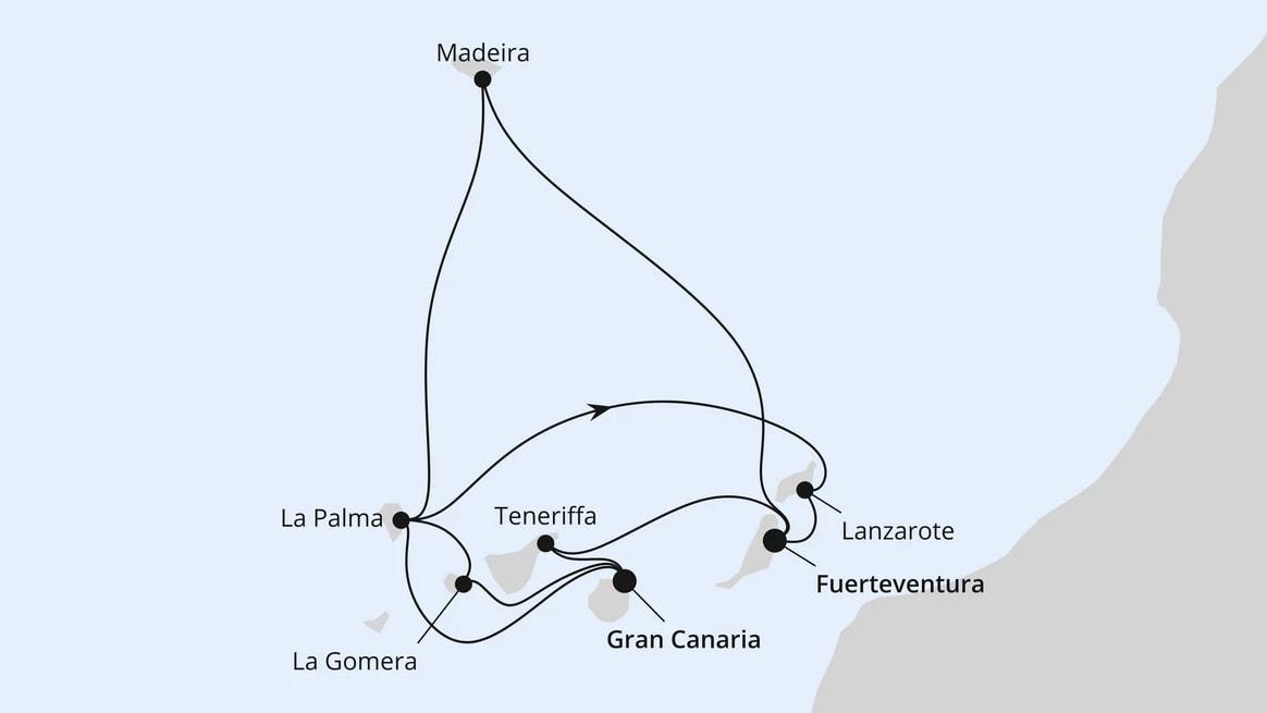 Große Rundreise Kanaren & Madeira