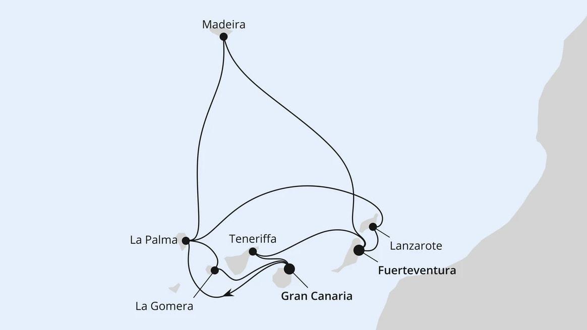 Große Rundreise Kanaren & Madeira