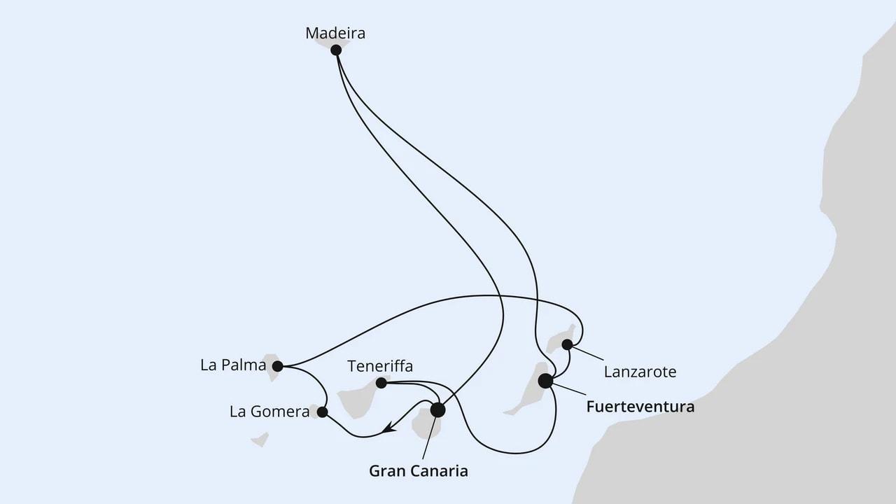 Große Rundreise Kanaren & Madeira