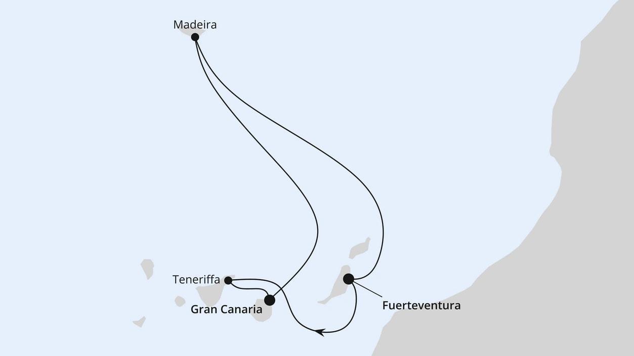 Kanarische Inselwelt & Madeira