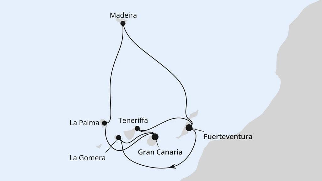 Kanarische Inselwelt & Madeira
