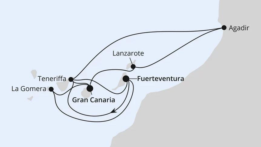 Kanarische Inselwelt & Marokko