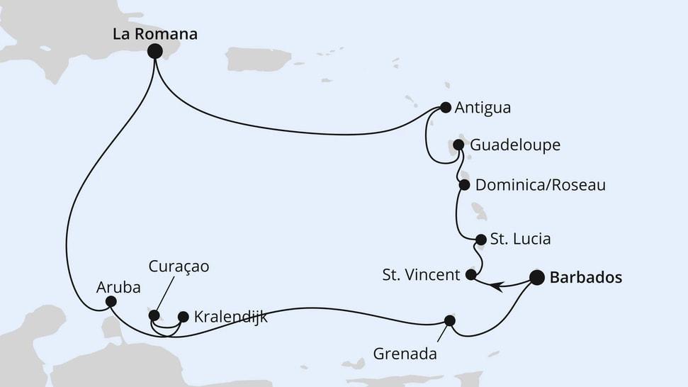 Karibische Insel-Rundreise ab Barbados
