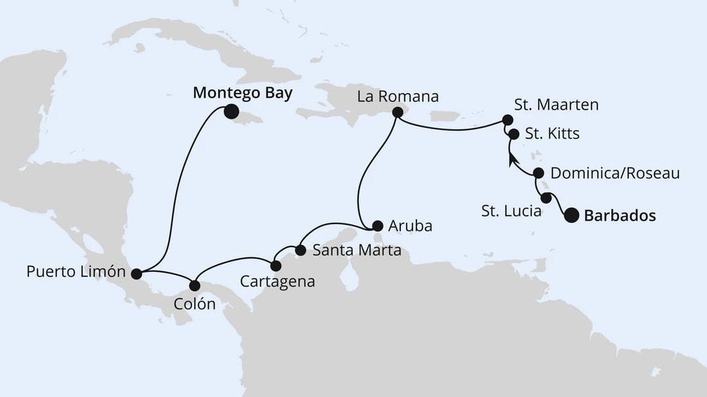 Karibik & Mittelamerika ab Barbados