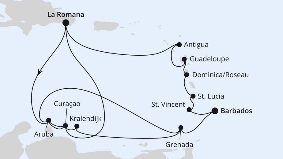 Karibische Insel-Rundreise