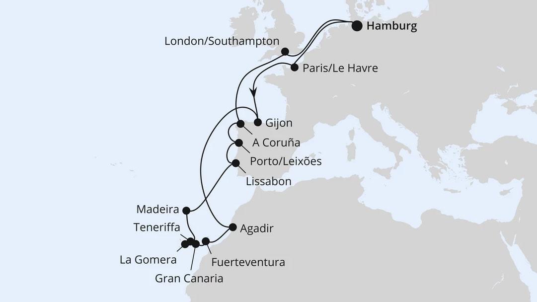 Große Winterpause Kanaren zu den Feiertagen