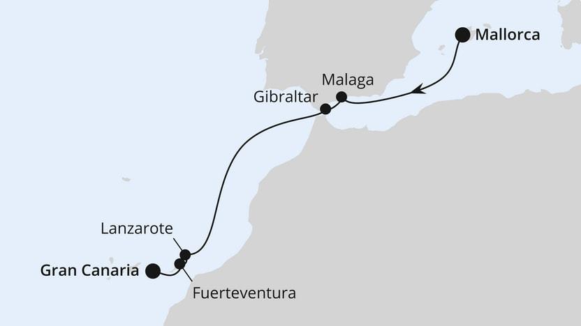 Andalusien & Kanaren ab Mallorca