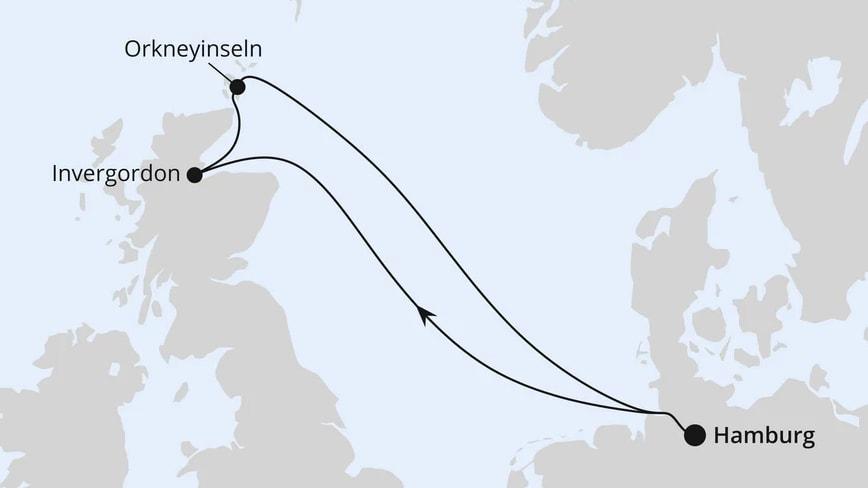 Kurzreise nach Schottland ab Hamburg