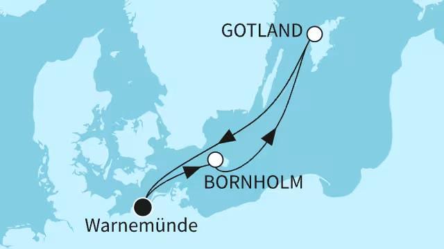 Kurzreise Skandinavische Inseln