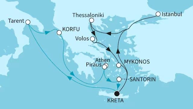 Ägäis und Bosporus