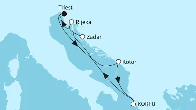 Sehnsuchtsziele an der Adria