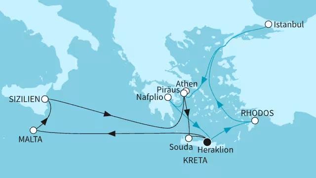 Griechenland intensiv mit Istanbul