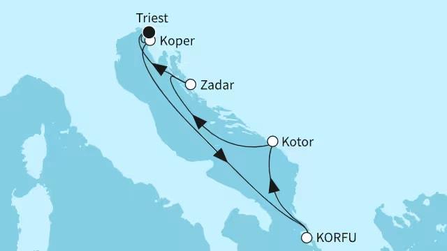 Sehnsuchtsziele an der Adria