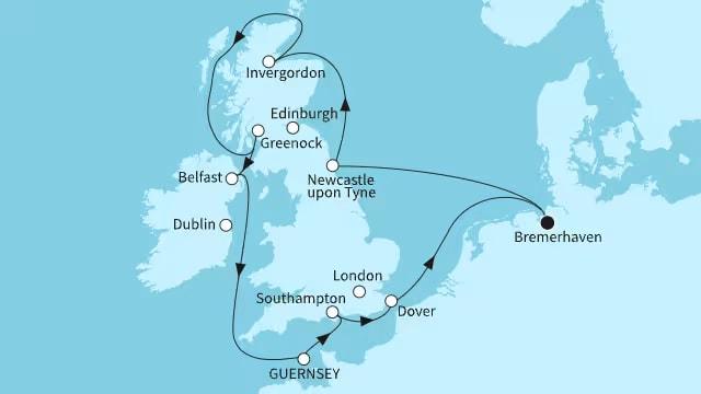 Rund um die grüne Insel