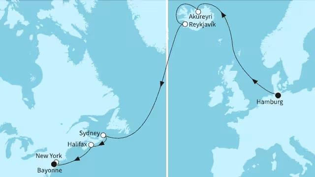 Transatlantikreise USA