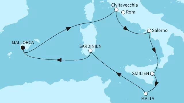 Glanzlichter des Westlichen Mittelmeers