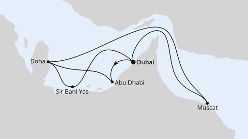 Große Orient-Reise ab Dubai 1