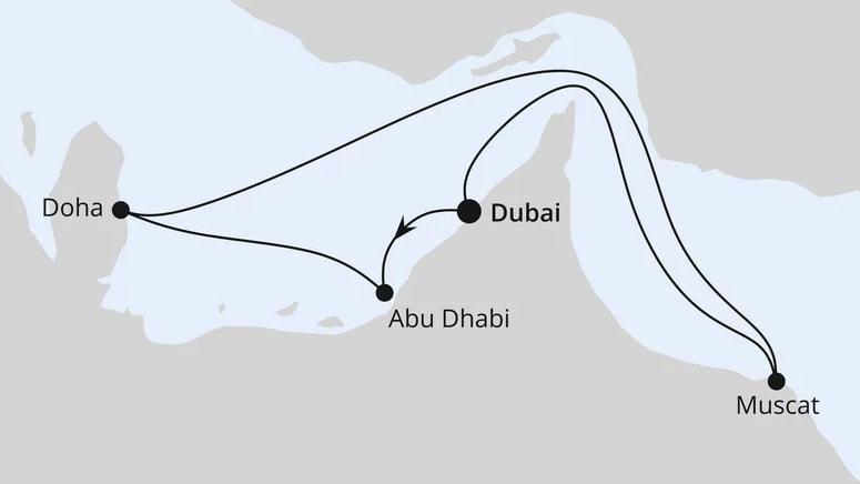 Orient mit Oman ab Dubai 1