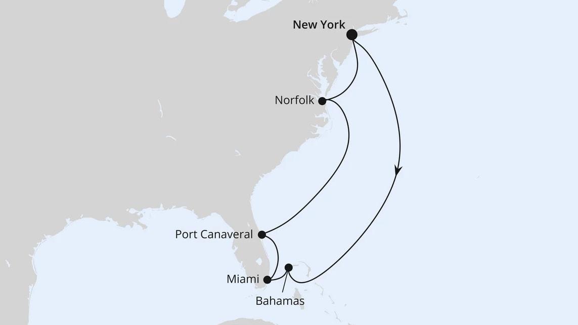 Florida & Bahamas ab New York
