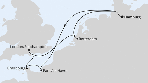 Metropolen ab Hamburg