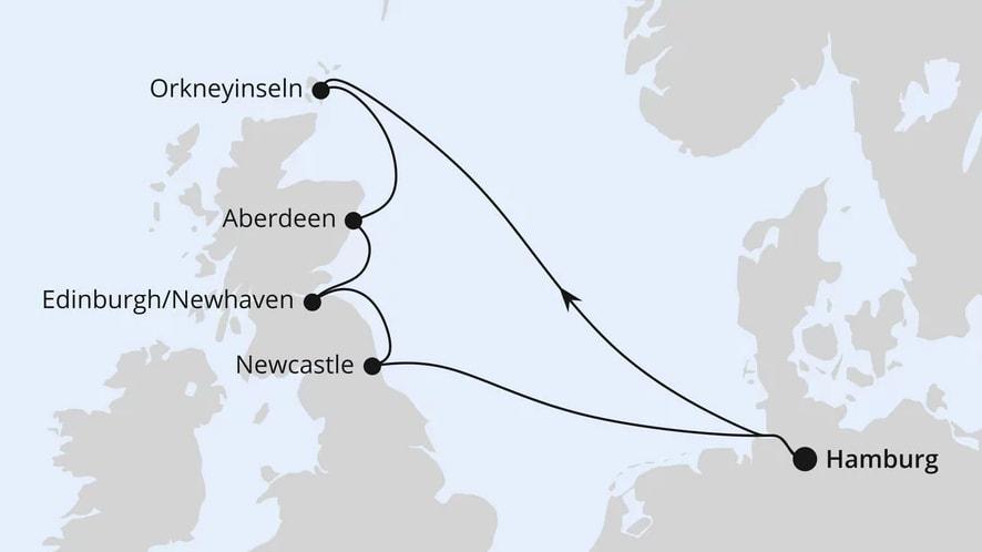 Schottische Highlights ab Hamburg
