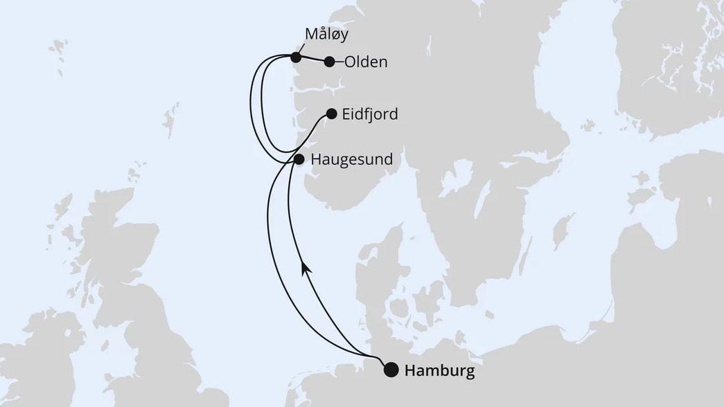 Norwegen ab Hamburg 2