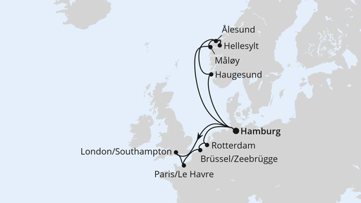 Metropolen & Norwegen ab Hamburg