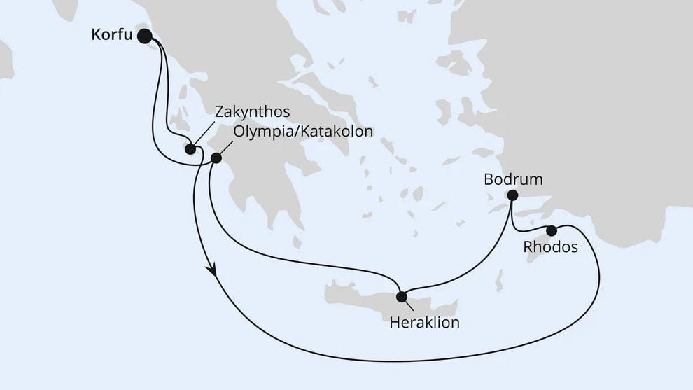 Griechenland ab Korfu 2