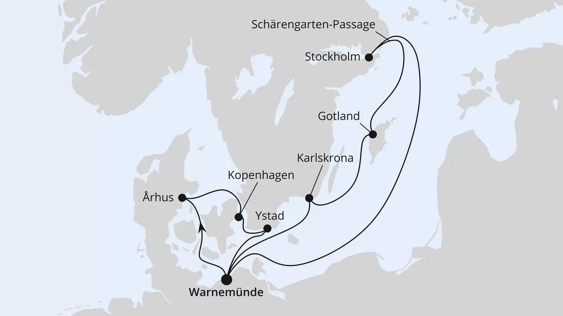 Schweden & Dänemark ab Warnemünde 2