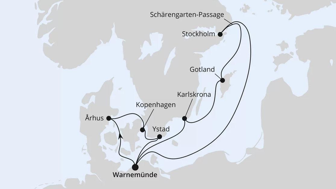 Schweden & Dänemark ab Warnemünde 2
