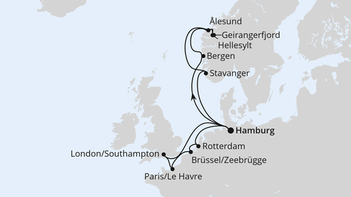Metropolen & Norwegen ab Hamburg